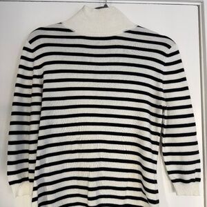 Etiqueta Negra stripped sweater, size M